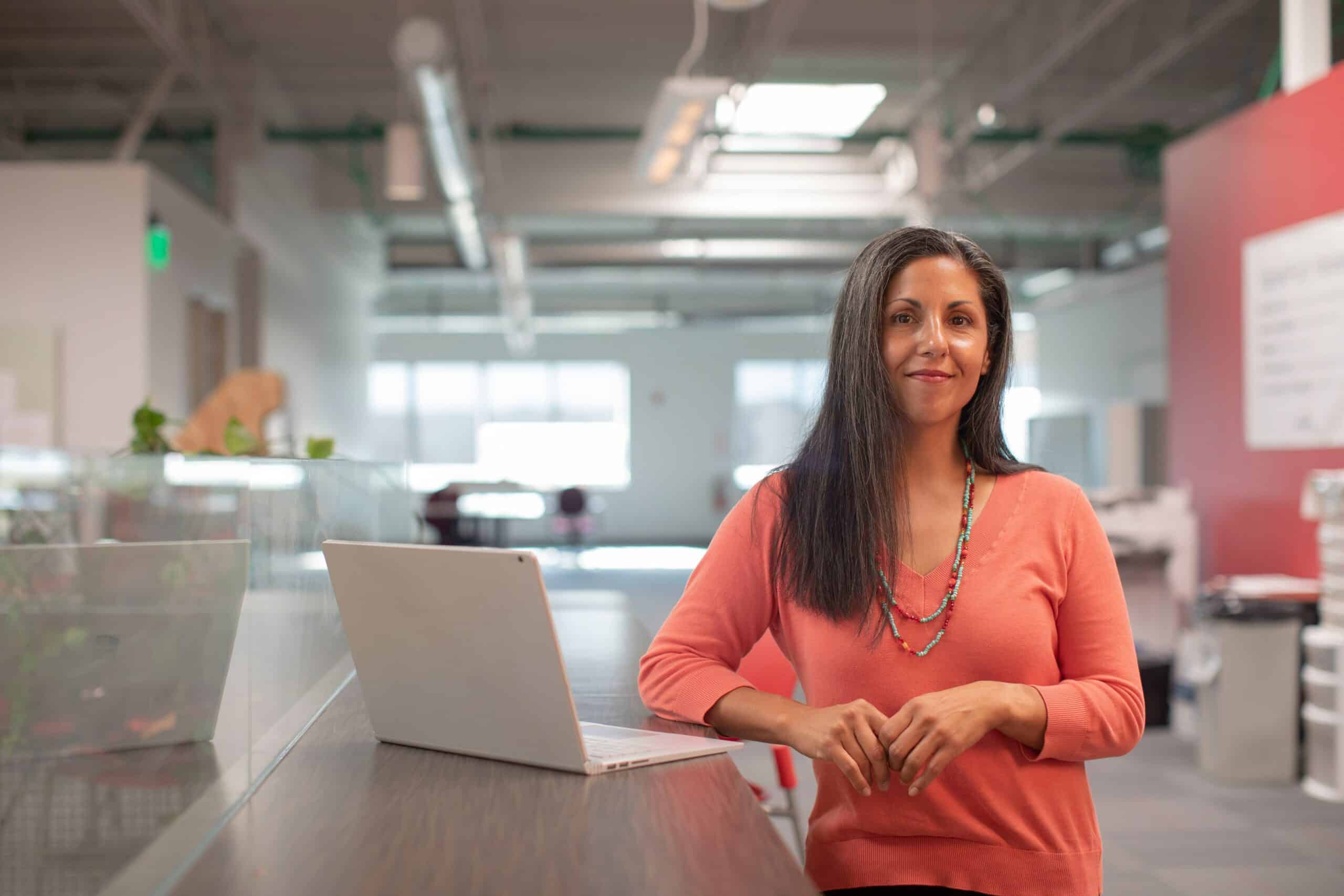 Lady studying Executive Assistant Diploma