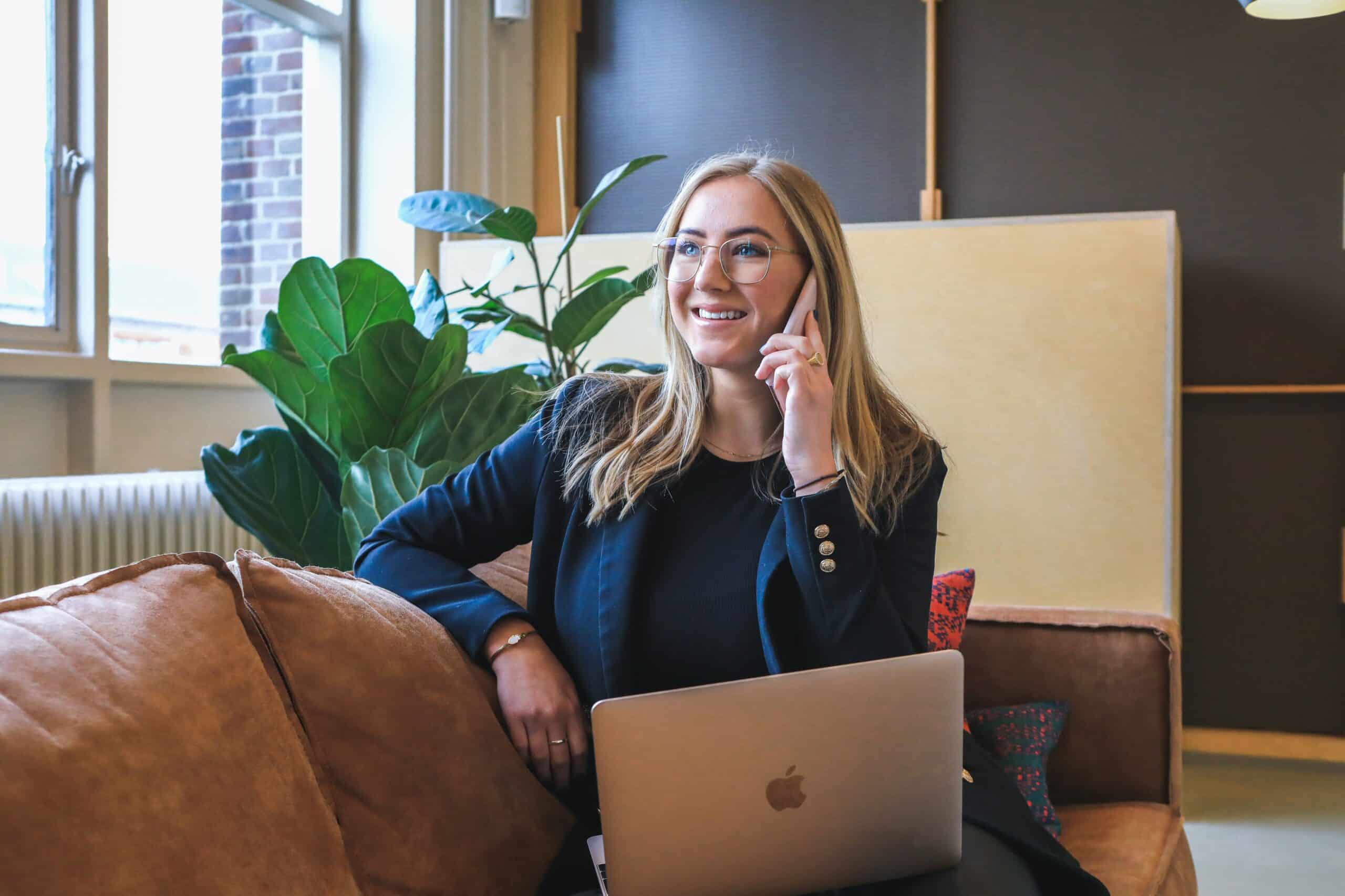 Woman studying online PA Course