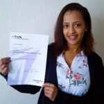 Lensa successfully completed the Executive Administrator Diploma