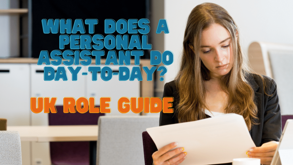 What Does a Personal Assistant Do Day-to-Day?