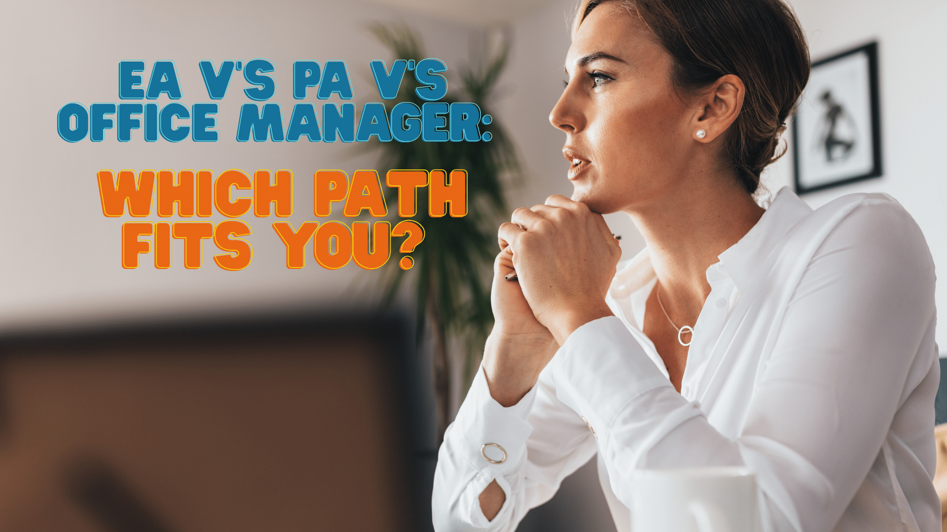 EA, PA and Office Manager roles compared in a modern UK office environment