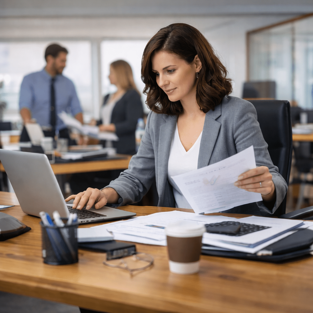 Office manager job description workplace responsibilities in a UK office.